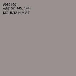 #989190 - Mountain Mist Color Image